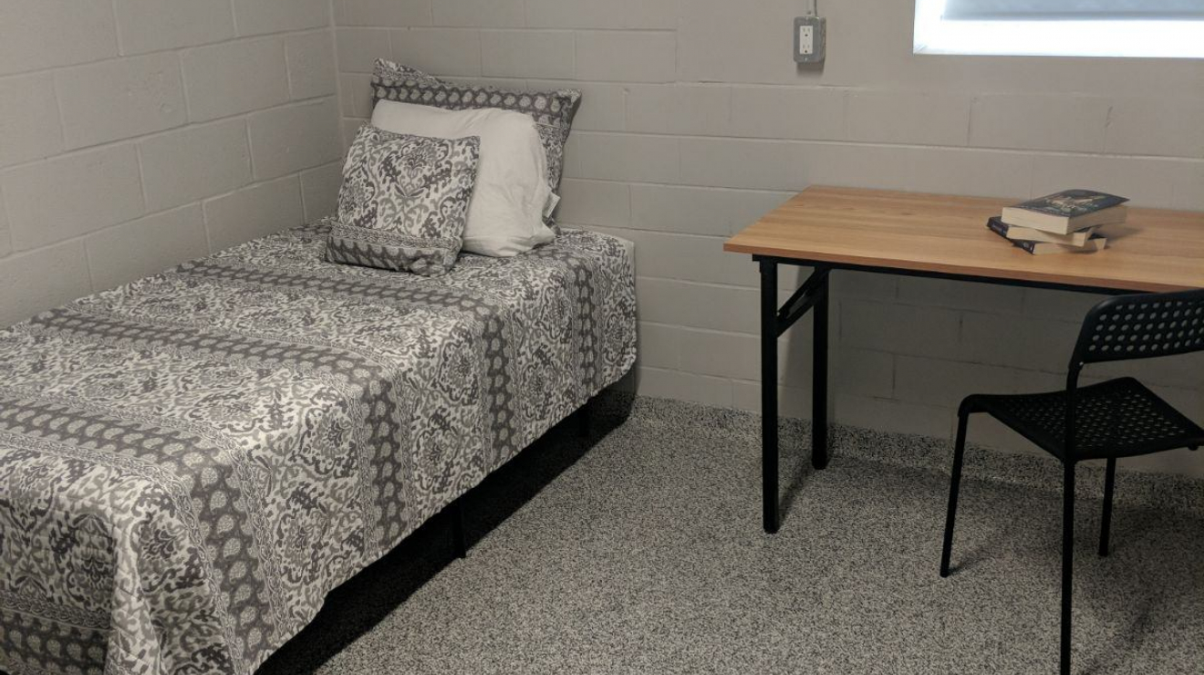 Bedroom area in the residence